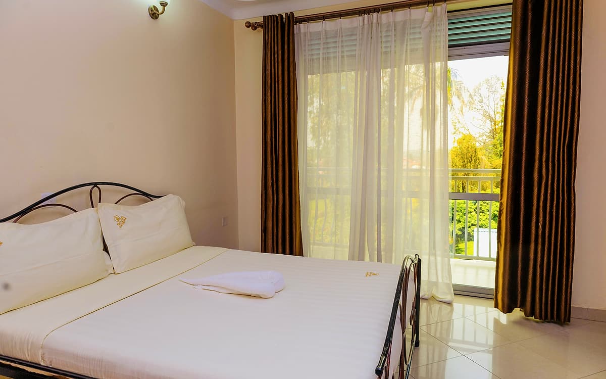 A standard double room